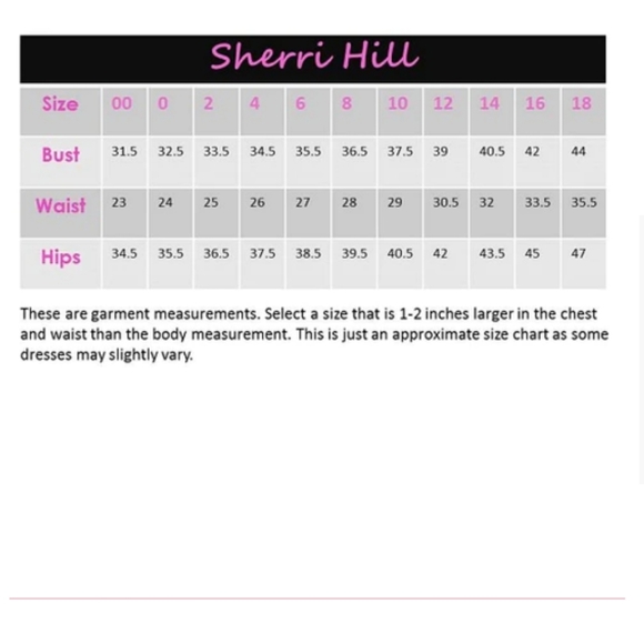 SHERRI HILL Gorgeous prom pageant dress gown Navy 14 style 54021 - Picture 5 of 9